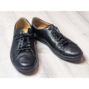 Cole Haan Men's Grand Crosscourt II Black Leather Sneakers C26655 Mens Size 11M